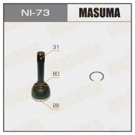 ШРУС наружный MASUMA NI-73 S1 3SGRQ 1422879913