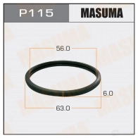 Прокладка термостата MASUMA P115 CU2 O6B 1422884941