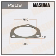 Прокладка термостата MASUMA P209 RG6 B9 1422884973