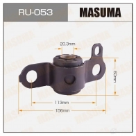 Сайлентблок MASUMA RU-053 Toyota RAV4 (XA10) 1 Кроссовер 2д 2.0 4WD (SxA11) 129 л.с. 1997 – 2000 FEL 97