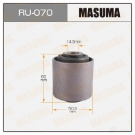 Сайлентблок MASUMA RU-070 63BG X2U 1422880960