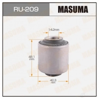 Сайлентблок MASUMA 1422880902 RU-209 2 6XBWSJ