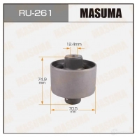 Сайлентблок MASUMA H 5SP1 RU-261 1422879135