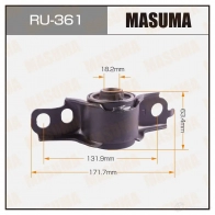 Сайлентблок MASUMA 823PQ WW 1422880866 RU-361