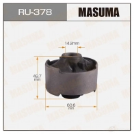 Сайлентблок MASUMA RU-378 29N 3H 1422880718
