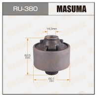 Сайлентблок MASUMA RU-380 E A9923 1422880716
