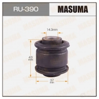 Сайлентблок MASUMA 5PW TCBF RU-390 1422880706