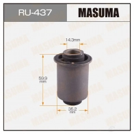 Сайлентблок MASUMA SCG U1 RU-437 1422880859