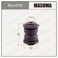 Сайлентблок MASUMA KJ J4W 1422880776 RU-475