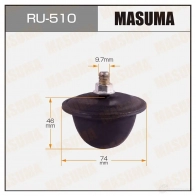 Сайлентблок MASUMA XUSE3 B RU-510 Mitsubishi Pajero 3 (V6, V7) Внедорожник 2д 3.2 DI D (V68W. V78W) 160 л.с. 2001 – 2006