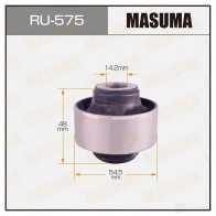 Сайлентблок MASUMA 1422880668 2RGMY Z RU-575