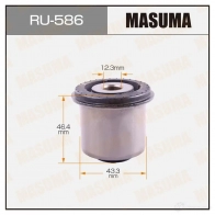 Сайлентблок MASUMA Honda Civic 7 (EU, ES, EM) 2000 – 2005 RU-586 PBAPS KC