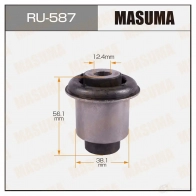 Сайлентблок MASUMA 1422880684 Q EDOBJ RU-587