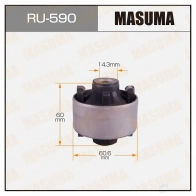 Сайлентблок MASUMA 4Q 57X 1422880681 RU-590