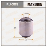 Сайлентблок MASUMA 1422880675 W5 M9F RU-599