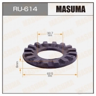 Сайлентблок MASUMA 7KA F7 RU-614 Subaru Impreza