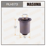 Сайлентблок MASUMA 1422879242 AK8 PH RU-673