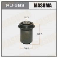 Сайлентблок MASUMA PU4M LJ 1422880663 RU-693