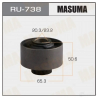 Сайлентблок MASUMA V VJP5 RU-738 Mazda CX-5 (KE) 1 Кроссовер 2.2 D AWD 150 л.с. 2012 – 2017