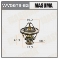 Термостат MASUMA WV56TB-82 Toyota RAV4 (XA30) 3 Кроссовер 2.2 D 4WD (ALA30) 136 л.с. 2006 – 2012 POS 77