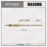 Свеча накаливания MASUMA 1422887717 6SX TZD XT-032