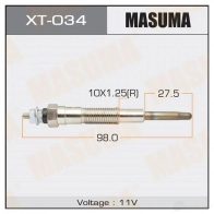 Свеча накаливания MASUMA 1422887716 XT-034 Q0C QX