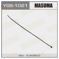 Хомут пластиковый черный 5х300 (уп.100шт) MASUMA YGS1021 1422885710 9 3KQYW3 CZMUB