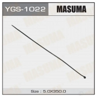 Хомут пластиковый черный 5х350 (уп.100шт) MASUMA YGS1022 1422885709 VUGSN6 OXB TO5N