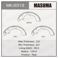 Колодки тормозные барабанные MASUMA MK-2313 I7YI P5 1422890059 4560116980161