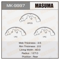 Колодки тормозные барабанные MASUMA OE VU4Z0 MK-9997 1422890065 4560116981571