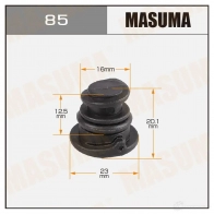 Болт (пробка) маслосливной MASUMA 85 U6 SLHBD 1439697186