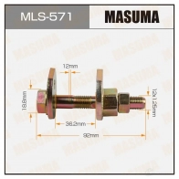 Болт-эксцентрик MASUMA 1422879424 TT YUSK MLS-571