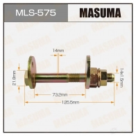 Болт-эксцентрик MASUMA MLS-575 1422879350 GNG4U 4