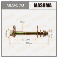 Болт-эксцентрик MASUMA 1422879347 I91 GLL MLS-578