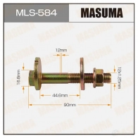 Болт-эксцентрик MASUMA MLS-584 1422879341 AZ RFW