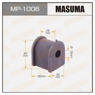Втулка стабилизатора MASUMA 1420577609 MP-1006 2 LOQOA