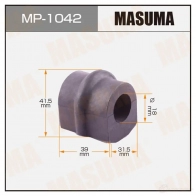 Втулка стабилизатора MASUMA MA B9T MP-1042 1420577571