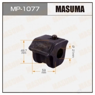 Втулка стабилизатора MASUMA 66 K5HFG MP-1077 1422883455