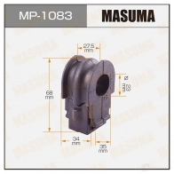 Втулка стабилизатора MASUMA 2 3PNM 1420577572 MP-1083