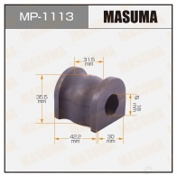 Втулка стабилизатора MASUMA MP-1113 1422883381 F5ST5C H