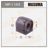 Втулка стабилизатора MASUMA MP-1123 KR1Y 9PO 1422890000