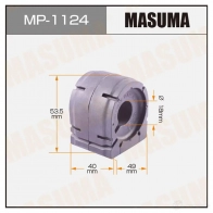 Втулка стабилизатора MASUMA Mazda CX-5 (KE) 1 Кроссовер 2.0 150 л.с. 2012 – 2017 MP-1124 E DG08