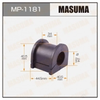 Втулка стабилизатора MASUMA W XAJEW MP-1181 1422883441