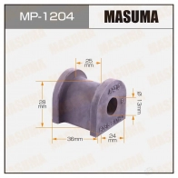 Втулка стабилизатора MASUMA 2S5 LU Honda MP-1204