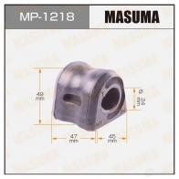 Втулка стабилизатора MASUMA 1422883494 A6 9FODA MP-1218