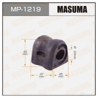 Втулка стабилизатора MASUMA 1422883350 9UYHY 2 MP-1219