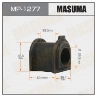 Втулка стабилизатора MASUMA MP-1277 6 7MEC 1439698563
