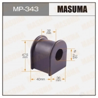 Втулка стабилизатора MASUMA MP-343 A 0RZV5 1420577520