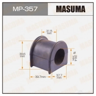 Втулка стабилизатора MASUMA Y07RE SP MP-357 1422890006
