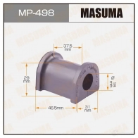 Втулка стабилизатора MASUMA MP-498 A UI555 1422883196